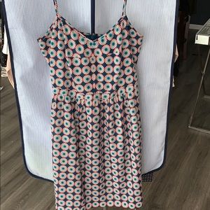 J Crew spaghetti strap dress.